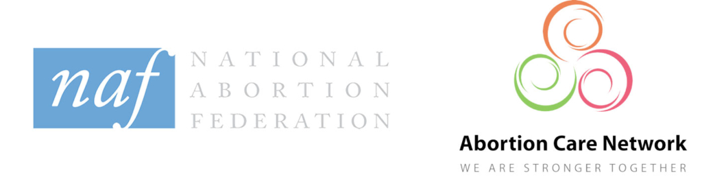 national abortion federation and abortion care network logos