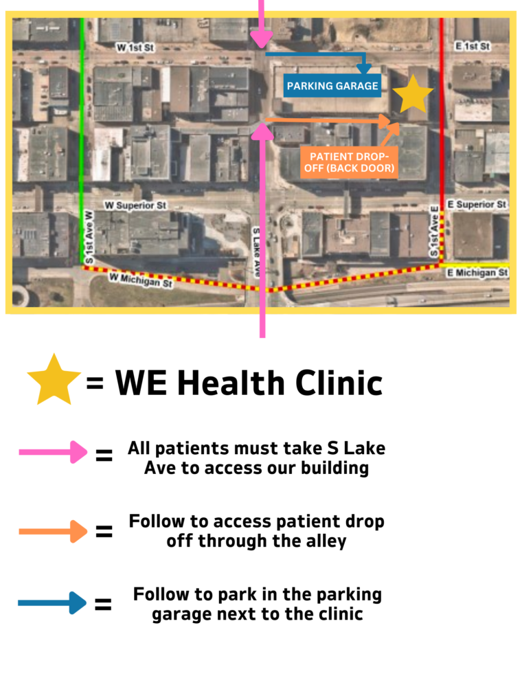 Contact Us We Health Clinic Duluth, MN